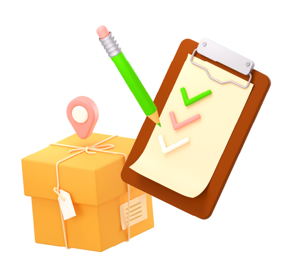 dibujo de caja con planilla
